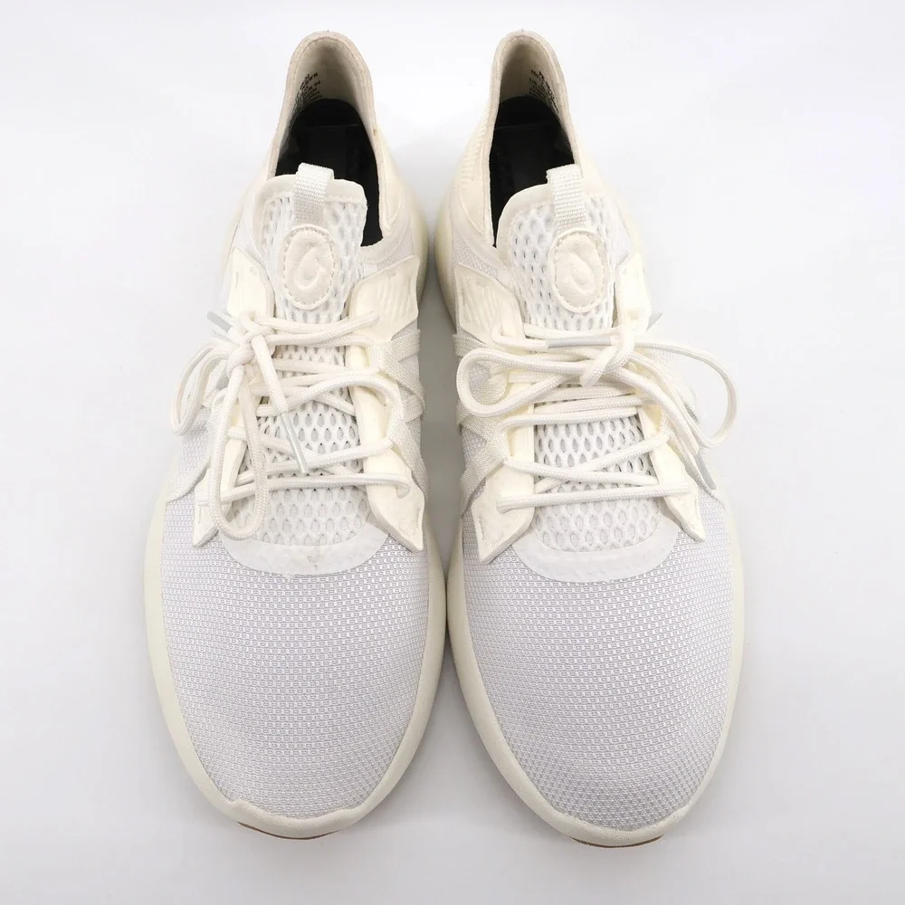 NEW OluKai Men's Holo Convertible Mesh Sneakers White Mens Size 11 Minor Flaws